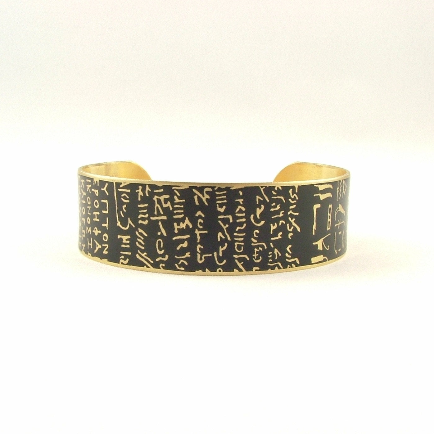 Rosetta Stone Cuff Bracelet