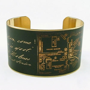 Sherlock Holmes Cuff Bracelet