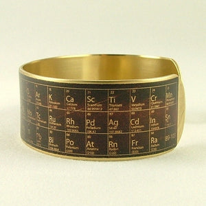 Periodic Table of Elements Cuff Bracelet