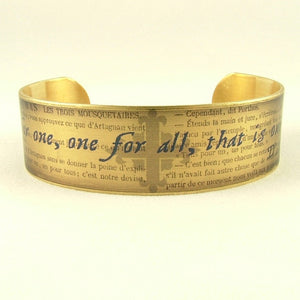 The Three Musketeers Cuff Bracelet