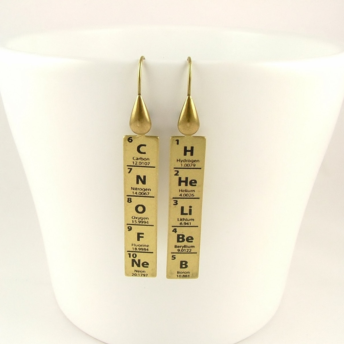 Periodic Table of Elements Earrings