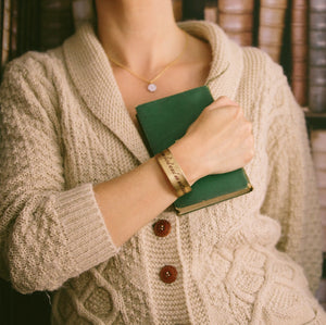 Jane Eyre Quote Cuff Bracelet